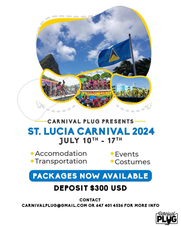 St. Lucia Carnival 2025 Carnival Plug